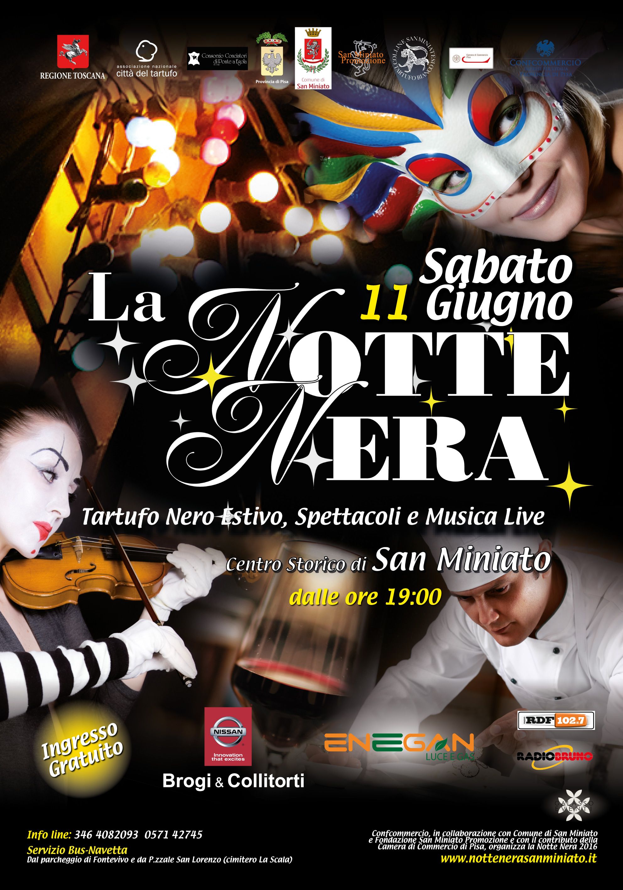 NOTTE NERA A SAN MINIATO